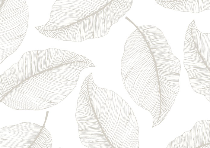 Banana Leaf, Off-White - Twist&Fit Roller Blind - Image 6